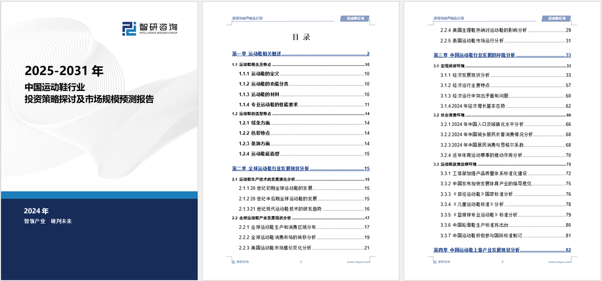 资前景研究报告（2025-2031年）球友会网站中国运动鞋行业发展现状及投(图5)